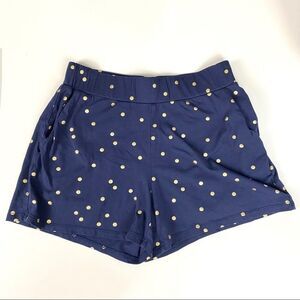 BODEN Soft Navy Polka Dotted Shorts size 4